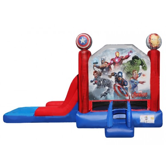 Avengers Bounce House Slide