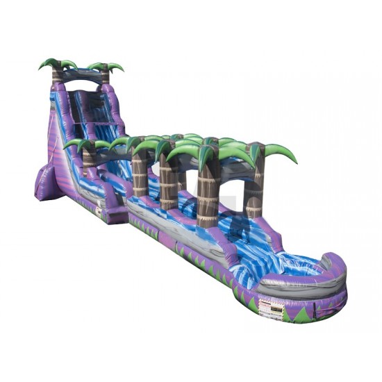 22ft Purple Crush With Slip Slide