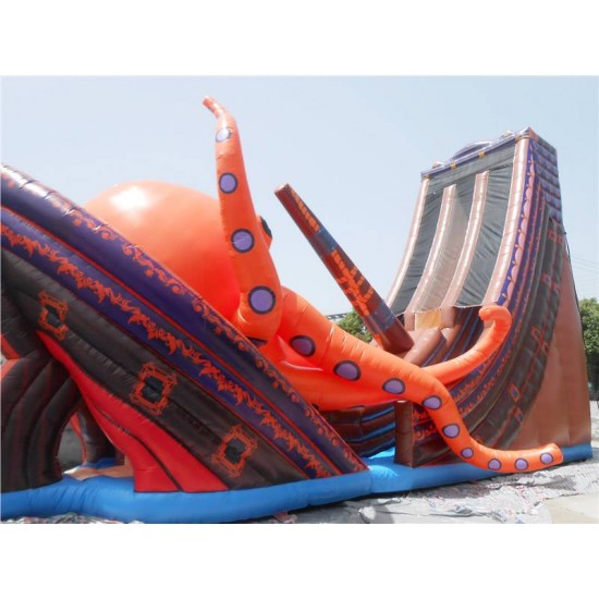 Inflatable Kraken Slide