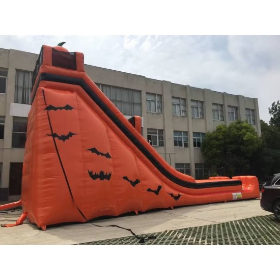 35' Double Lane Slide Halloween