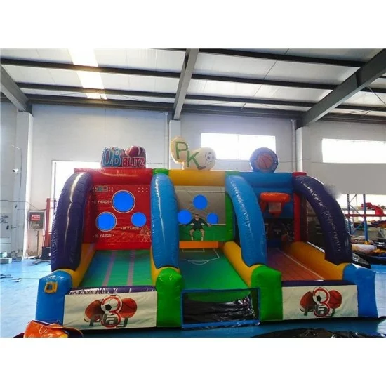 Mechanical 7m Wipe Out Games, Inflatable Meltdown Games,inflatable