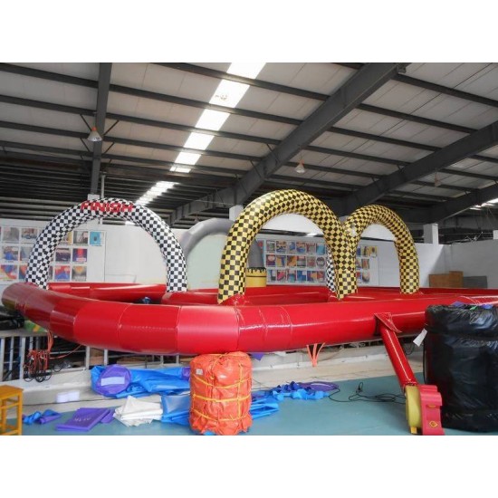 Inflatable Entertainment Race Track