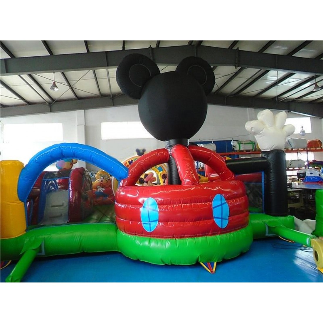 mickey mouse bouncy castle argos